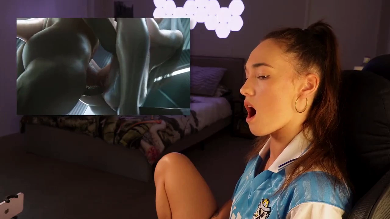 Tifa Final Fantasy 3some: Cute brunette in high definition porn video
