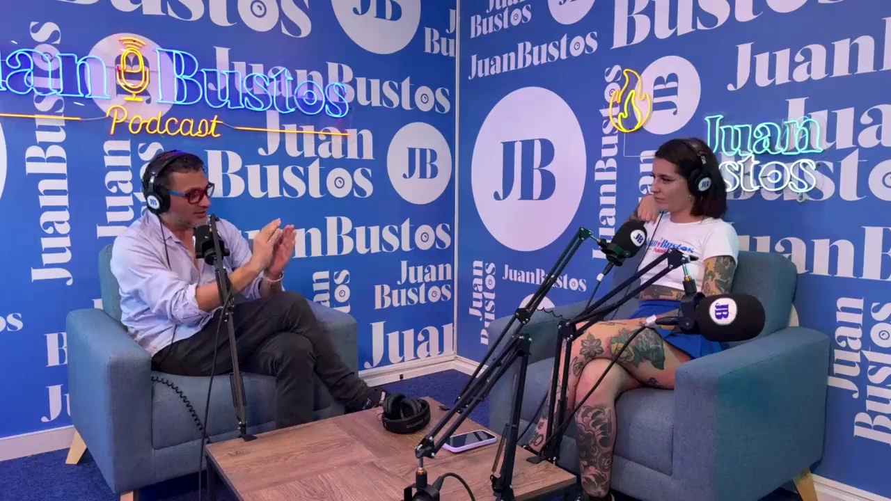 Blaze Rager's intense anal encounter with a well-endowed partner, as discussed on Juan Bustos' podcast porn video